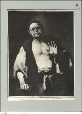 Vorderseite von Alinari [https://www.deutsche-digitale-bibliothek.de/content/lizenzen/rv-ez/] Der Philosoph Krates - , bh608360_recto. Foto.