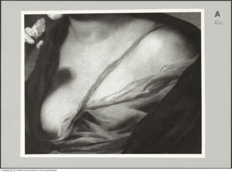 Vorderseite von unbekannt [https://www.deutsche-digitale-bibliothek.de/content/lizenzen/rv-ez/] Selbstmord der Porcia - Detail, bh608385_recto. Foto.