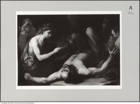 Vorderseite von unbekannt [https://www.deutsche-digitale-bibliothek.de/content/lizenzen/rv-ez/] Apoll und Marsyas - , bh608401_recto. Foto.