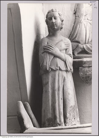 Vorderseite von unbekannt [https://www.deutsche-digitale-bibliothek.de/content/lizenzen/rv-ez/] Grabmal des Enrico Sanseverino - Engel, bh608461_recto. Foto: Jodice, Mimmo.