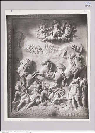 Vorderseite von unbekannt [https://www.deutsche-digitale-bibliothek.de/content/lizenzen/rv-ez/] Die Bekehrung des Heiligen Paulus - Gesamtansicht, bh608483_recto. Foto.