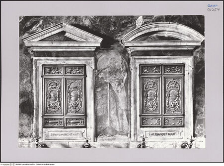 Vorderseite von Alinari [https://www.deutsche-digitale-bibliothek.de/content/lizenzen/rv-ez/] Tabernakel für die Reliquien der Heiligen Ursula und des Heiligen Alexander - Gesamtansicht, bh608531_recto. Foto.