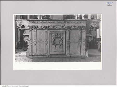 Vorderseite von Sopr. BAS NA [https://www.deutsche-digitale-bibliothek.de/content/lizenzen/rv-ez/] Hauptaltar - Rückseite (Cherubim und adorierende Engel), bh608533_recto. Foto.