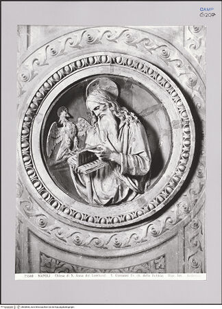 Vorderseite von Alinari [https://www.deutsche-digitale-bibliothek.de/content/lizenzen/rv-ez/] Die vier Evangelisten - Johannes, bh608560_recto. Foto.