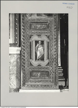 Vorderseite von ICCD [https://www.deutsche-digitale-bibliothek.de/content/lizenzen/rv-ez/] Ausstattung der Cappella Frangipane: Zyklus zum Leben des heiligen Paulus, Propheten und weitere SzenenProphet - Prophet, bh608617_recto. Foto.