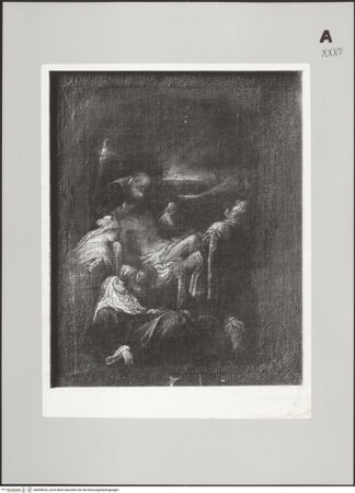 Vorderseite von Foto Marburg [https://www.deutsche-digitale-bibliothek.de/content/lizenzen/rv-ez/] Die Grablegung Christi - , bh608635_recto. Foto.