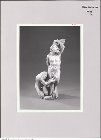 Vorderseite von Sotheby's [https://www.deutsche-digitale-bibliothek.de/content/lizenzen/rv-ez/] Die Häutung des Marsyas - Gesamtansicht, bh609071_recto. Foto.