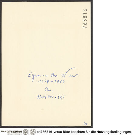 Rückseite von bh736816_recto