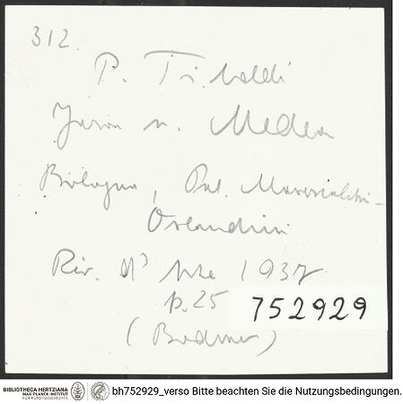 Rückseite von bh752929_recto