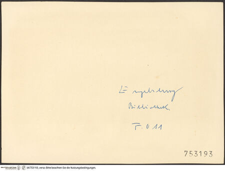 Rückseite von bh753193_recto