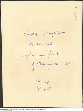 Rückseite von bh753214_recto