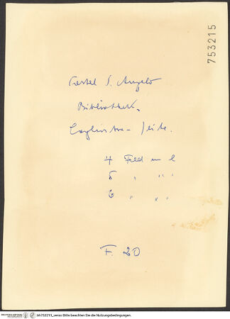 Rückseite von bh753215_recto