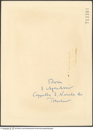 Rückseite von bh753381_recto