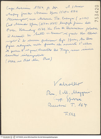 Rückseite von bh753420_recto