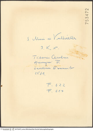 Rückseite von bh753472_recto