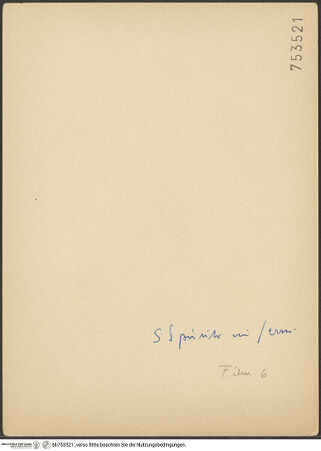 Rückseite von bh753521_recto