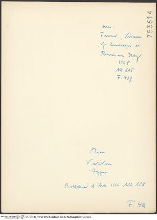 Rückseite von bh753614_recto