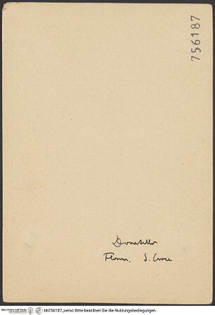 Rückseite von bh756187_recto