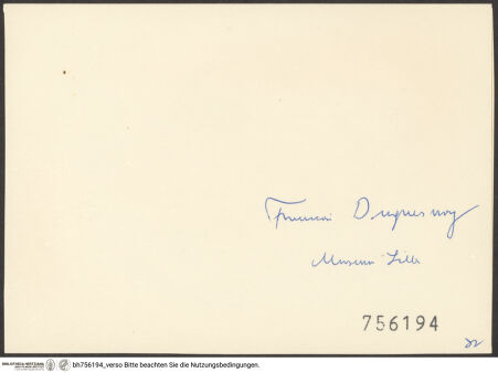 Rückseite von bh756194_recto