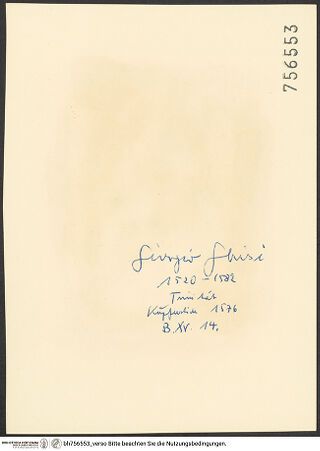 Rückseite von bh756553_recto