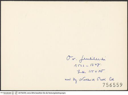 Rückseite von bh756559_recto