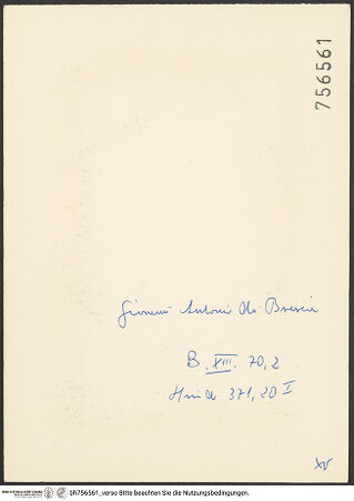 Rückseite von bh756561_recto