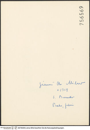 Rückseite von bh756569_recto