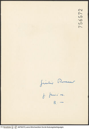 Rückseite von bh756572_recto