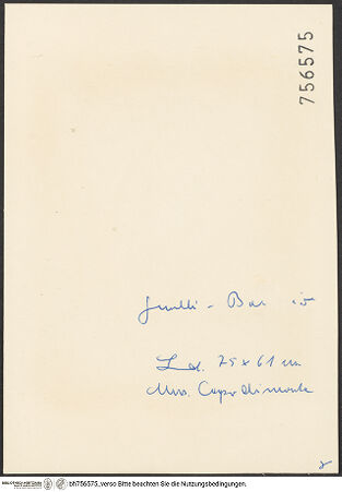 Rückseite von bh756575_recto