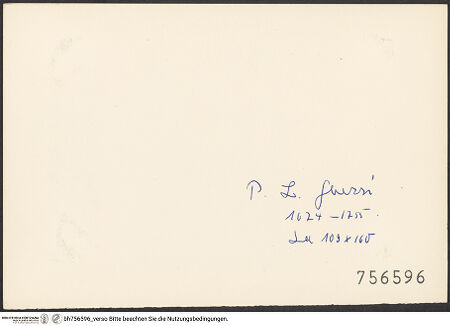 Rückseite von bh756596_recto