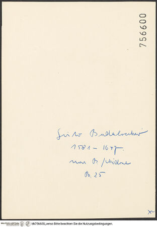 Rückseite von bh756600_recto