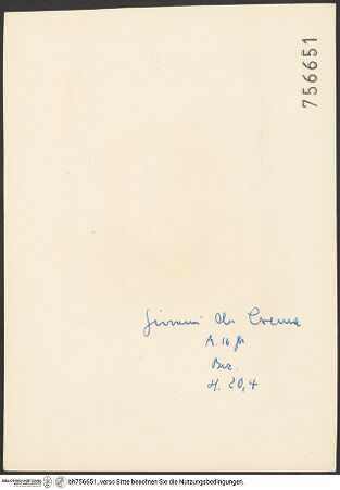 Rückseite von bh756651_recto