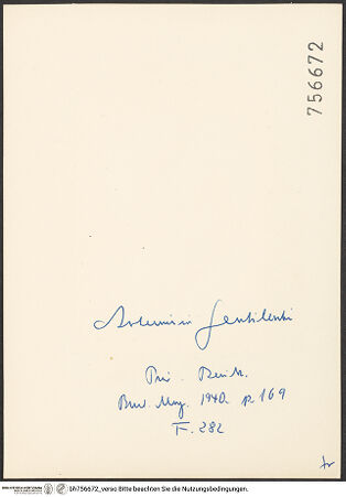 Rückseite von bh756672_recto