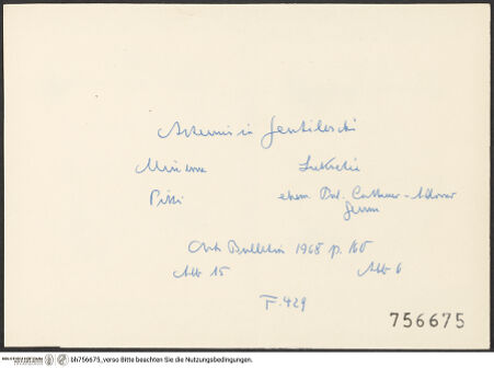 Rückseite von bh756675_recto