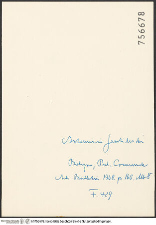 Rückseite von bh756678_recto