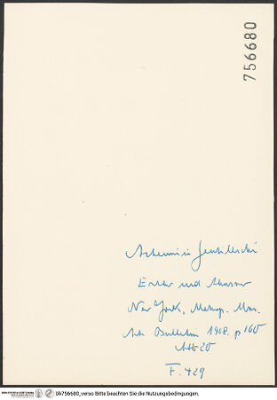 Rückseite von bh756680_recto