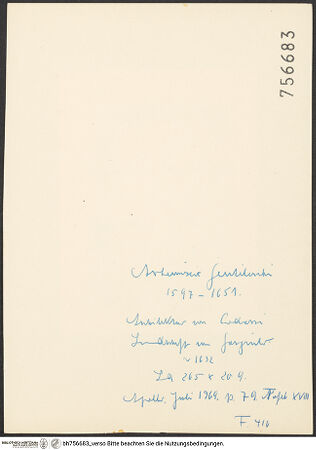 Rückseite von bh756683_recto