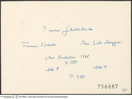 Rückseite von bh756687_recto