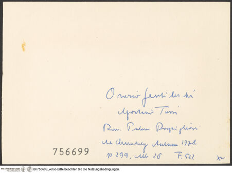 Rückseite von bh756699_recto