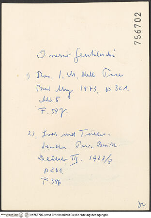 Rückseite von bh756702_recto