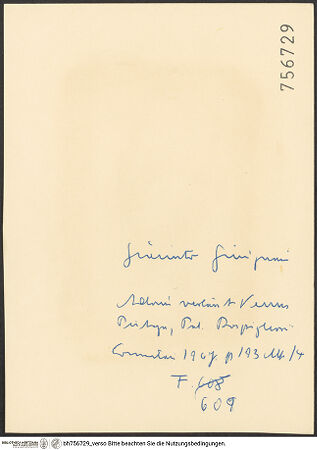 Rückseite von bh756729_recto