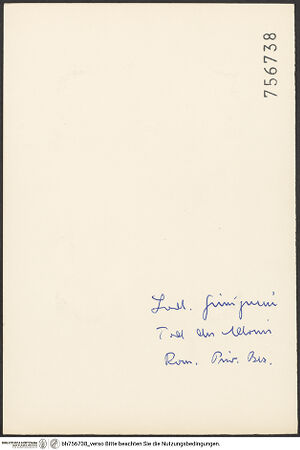 Rückseite von bh756738_recto