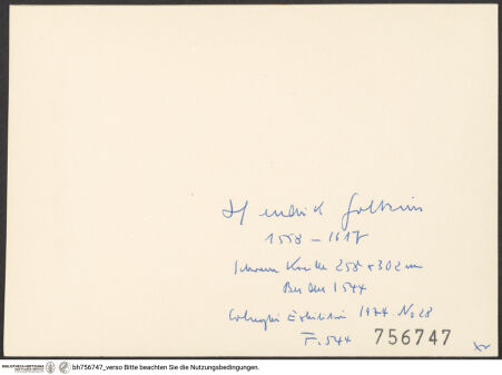 Rückseite von bh756747_recto