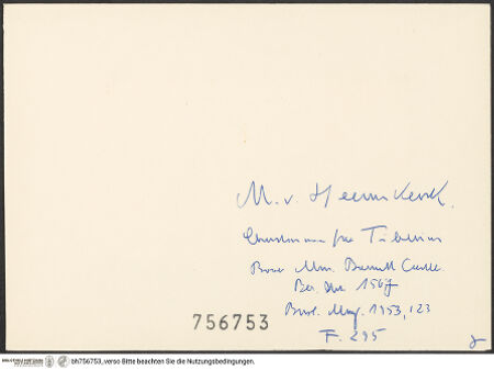 Rückseite von bh756753_recto