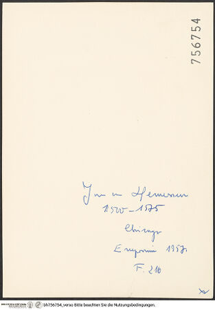 Rückseite von bh756754_recto