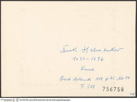 Rückseite von bh756758_recto