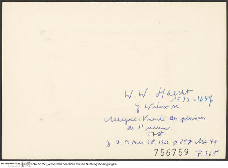 Rückseite von bh756759_recto