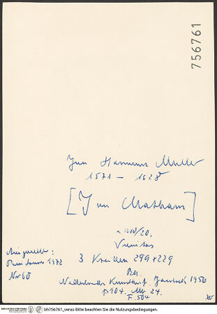 Rückseite von bh756761_recto