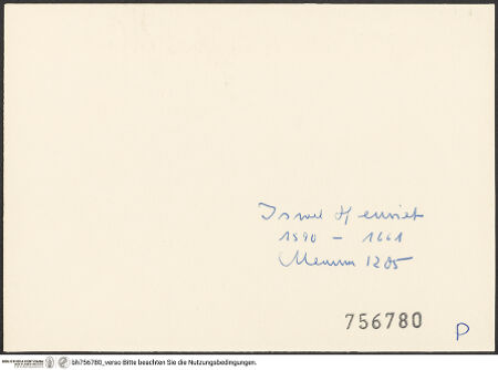 Rückseite von bh756780_recto