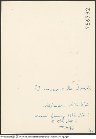 Rückseite von bh756792_recto